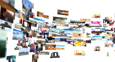 Naklejka premium Internet broadband and multimedia streaming entertainment