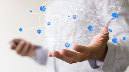 group -Stack of hands showing unity and teamwork 3d.