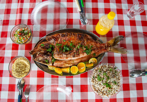 Tambaqui de Banda - Amazon food - Manaus - Brazil 