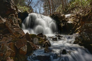 野反湖周辺の滝