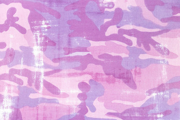Ressource graphique rose et violet tenue de camouflage
