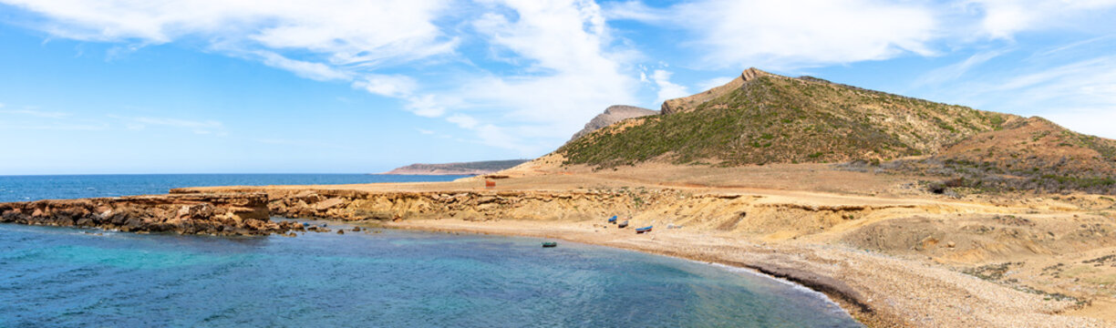 Plage de El Haouaria, Cap Bon, Tunisie