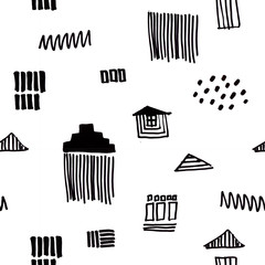 monochrome abstract pattern