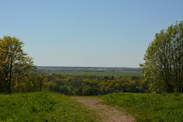 road in the countryside