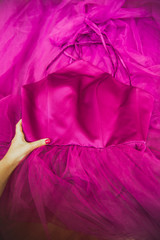 Abito da principessa rosa