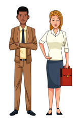 business couple avatar