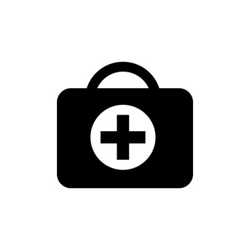 Medical bag icon - Vector