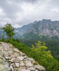 Beautiful High Tatras in Slovakia in Europe