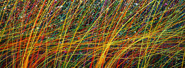 Abstract lines colorful background with texture. party background