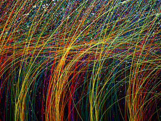 Abstract lines colorful background with texture. party background