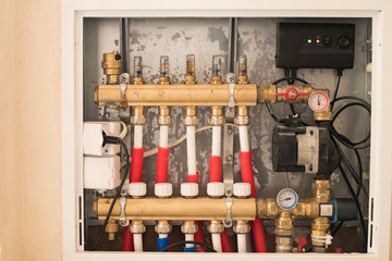 Underfloor Heating. Control Set Complete with UFH Pump