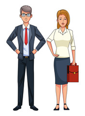 business couple avatar