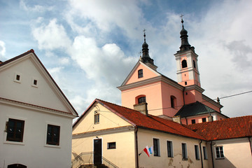 Fototapeta na wymiar Camaldolese Wigry monastery in Suwalki region, Poland