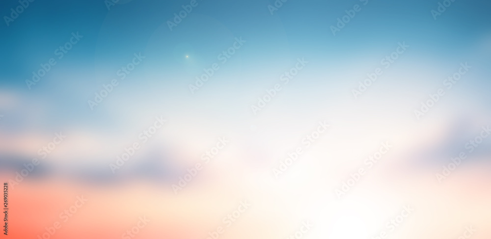 Wall mural world environment day concept: blurred nature background