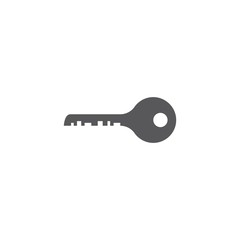 Key logo template vector icon illustration