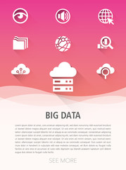 BIG DATA ICON SET