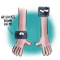 Upper arm and wrist blood pressure monitors