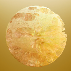 Beautiful color smoke. 3d illustration, 3d rendering.