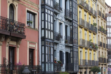 Facades of Bilbao