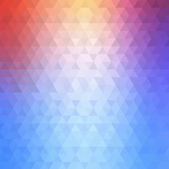 Obraz premium triangular background. polygonal style