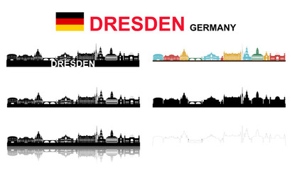 Dresden, gro&szlig;es Set