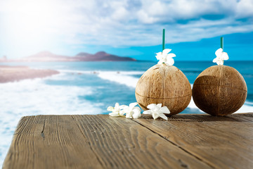 Coconuts and summer time 