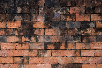 Old brick dirty walls background texture. Abstract