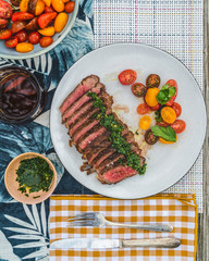 Steak and Tomato Salad