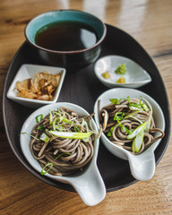 Cold Soba Noodles with Dipping Sauce