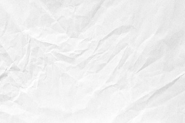 Fototapeta premium Tekstura papieru zmięty biały tło