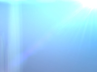 blue light celestial flare effect abstract background