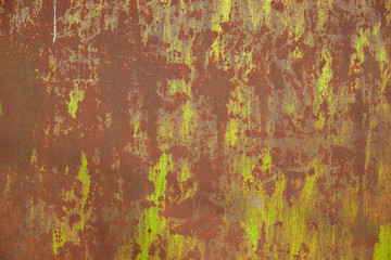 Texture of old rusty iron