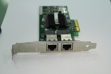 Computer ethernet card output