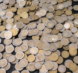 Euro European Union coins