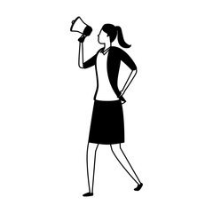 business woman character