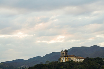Fototapeta na wymiar Church of Saint Francis of Paola, Ouro Preto, Minas Gerais, Brazil