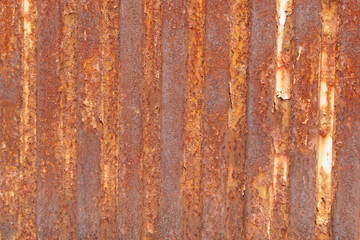Old zinc wall surface Fence