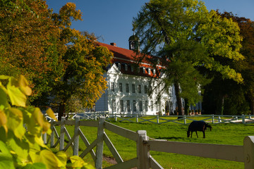 manor estate Panker in autumn