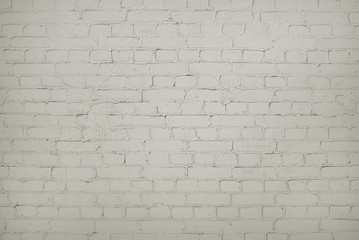 Old grey brick wall background texture
