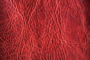 Red brown cartier genuine leather texture