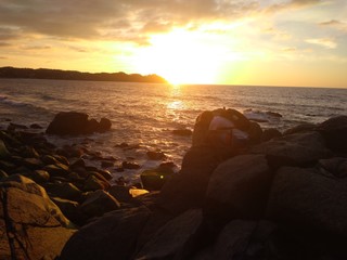 atardecer