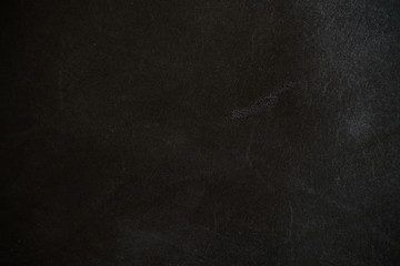 Genuine black cowhide leather background