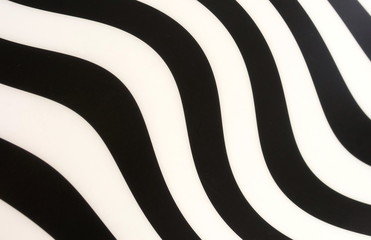 Fototapeta na wymiar Black and white striped abstract background digital effect