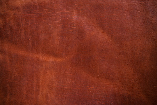 Red brown cartier genuine leather texture
