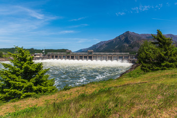 Bonneville Dam White Water