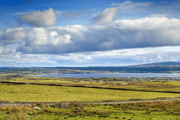 Landscape with Atlantic Ocean Bay, Ireland