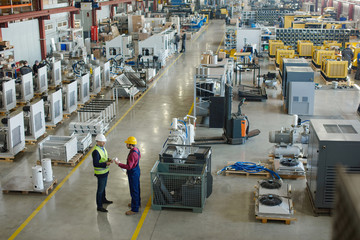 Factory warehouse space
