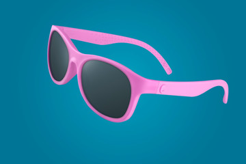 Pink sunglasses for summer