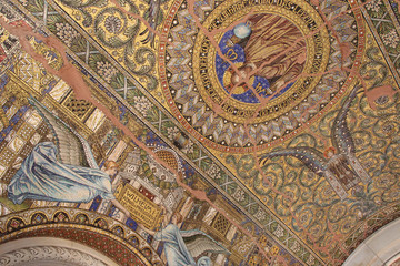 church (Kaiser-Wilhelm-Ged&auml;chtniskirche) in berlin (germany) 