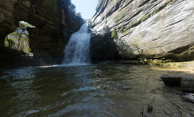 Waterfall La Foradada de Cantonigros